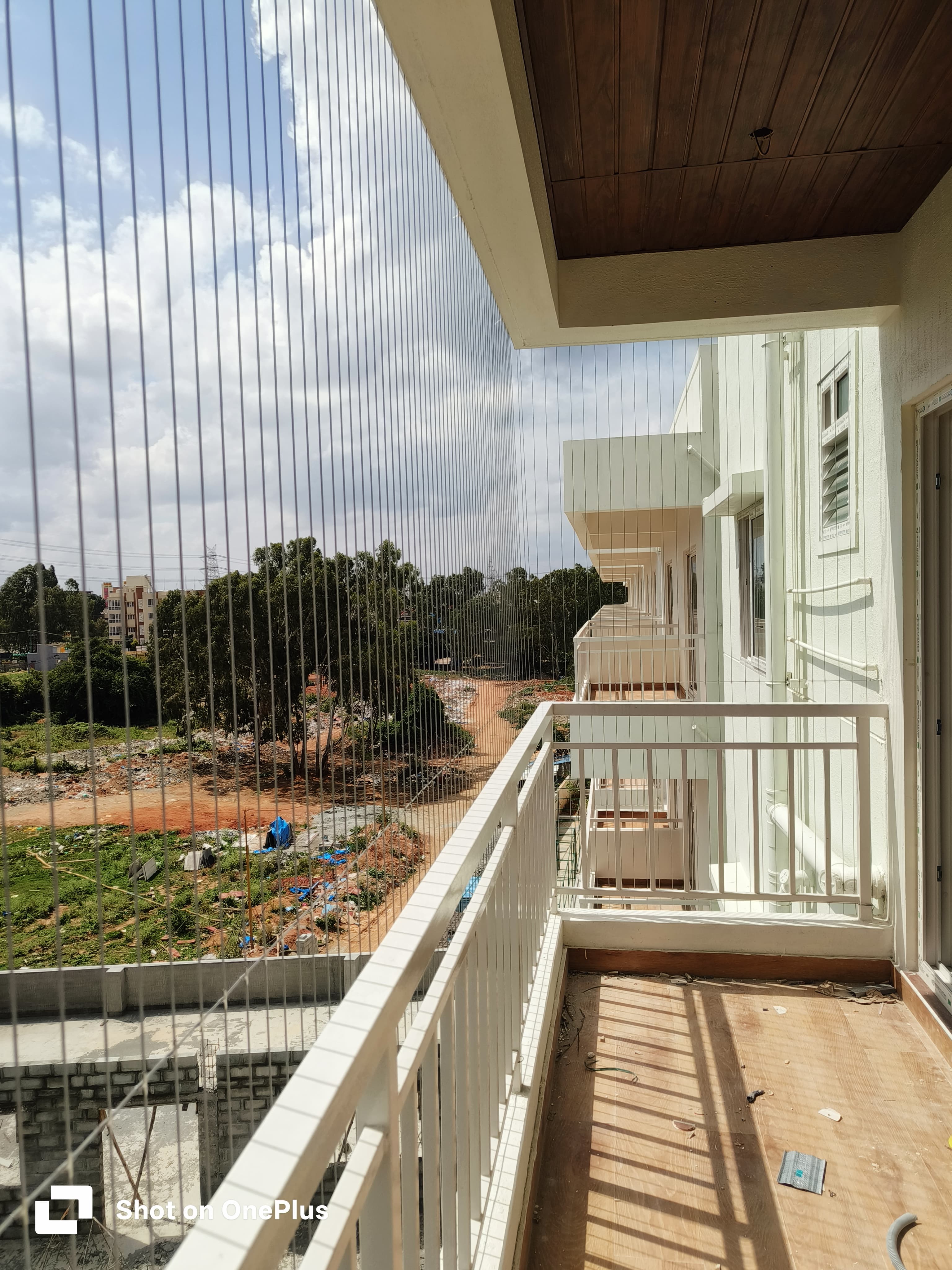 Luxury invisible grill balcony